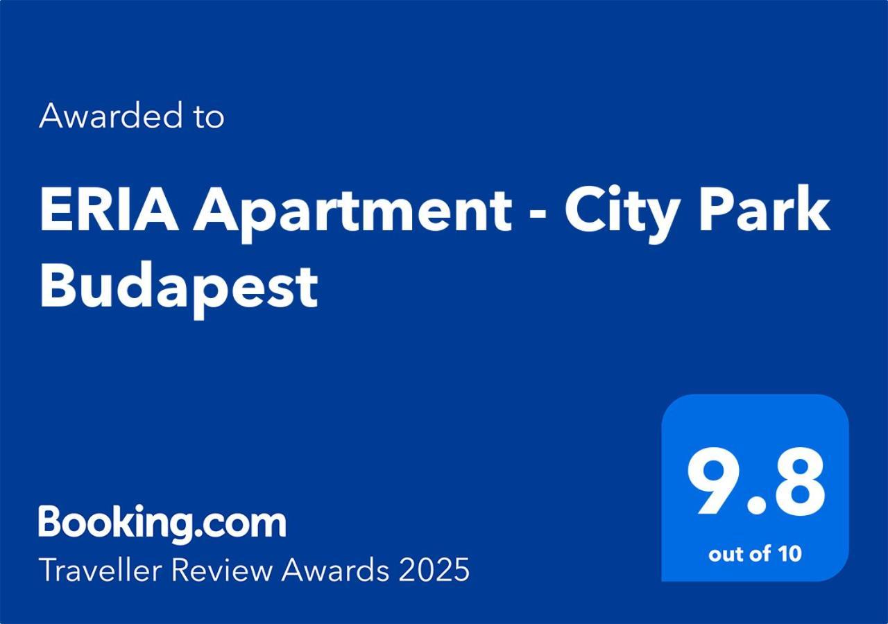 Eria Apartment - City Park Budapeşte Dış mekan fotoğraf